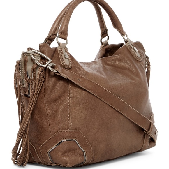 Liebeskind Berlin KOBE Fringe Satchel Shoulder Tote Bag Leather 🎉HP🎉 - Picture 3 of 15